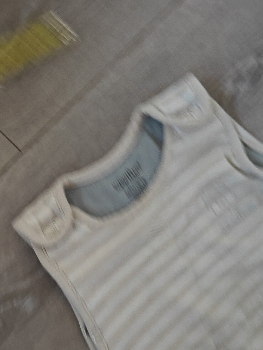 Woolino 24m Beige And White Striped Baby Sleep Sack All Season - Picture 11 of 11